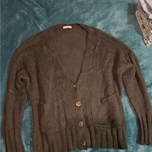 Women’s Black Oversized Cardigan
